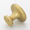 Gliderite Hardware 1-1/4 in. Satin Gold Rippled Cabinet Knob, 10PK 5415-SG-10 - alternate 4